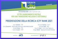 Forum PA: Presentazione della ricerca ICity Rank 2021