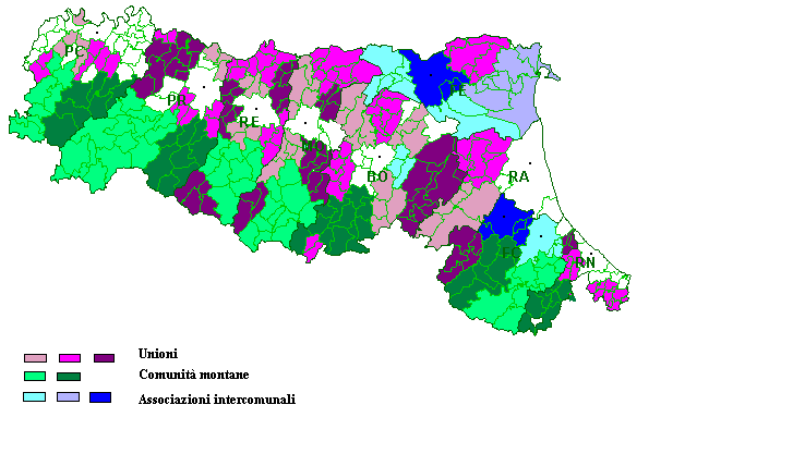 Immagini Cartina Rer Archivio Autonomie Locali